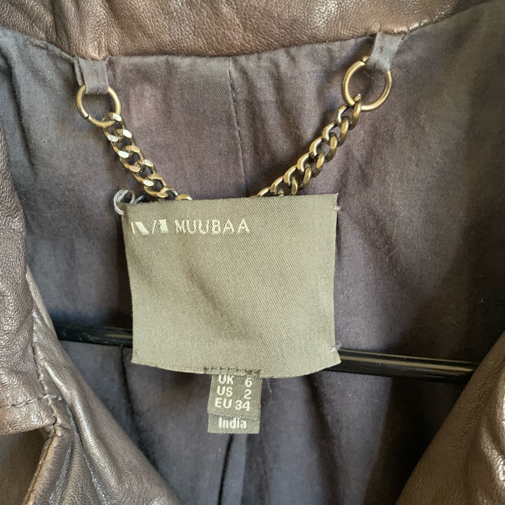 Muubaa Rokel Leather Jacket - Picture 9 of 12